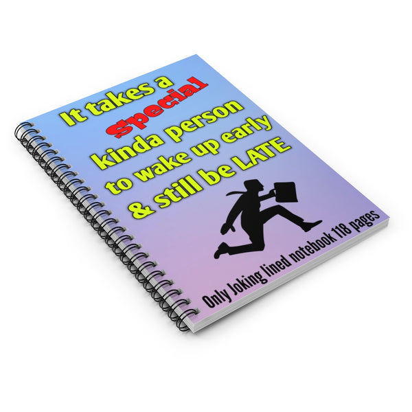 Spiral Notebook - lined