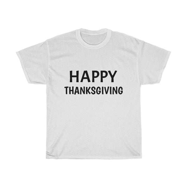 Unisex Heavy Cotton Tee HAPPY THANKSGIVING