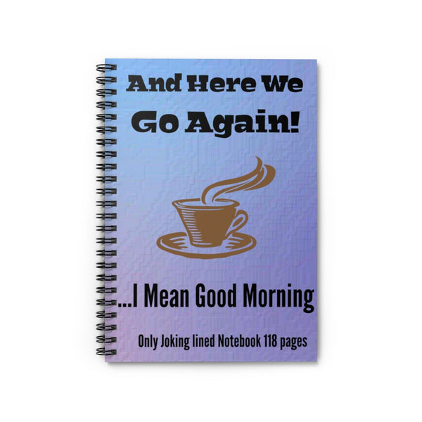 Spiral Notebook - Lined
