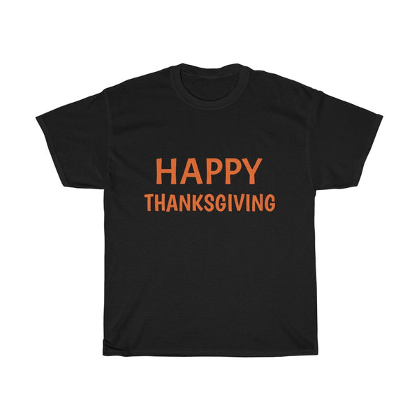 Unisex Heavy Cotton Tee HAPPY THANKSGIVING