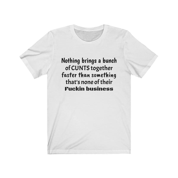 Unisex Jersey Short Sleeve Tee