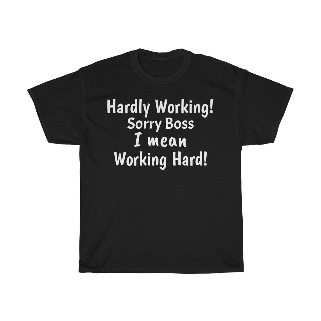 Unisex Heavy Cotton Tee // Work Hard