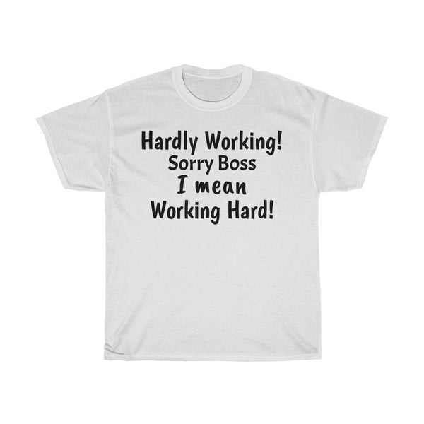 Unisex Heavy Cotton Tee // Work Hard